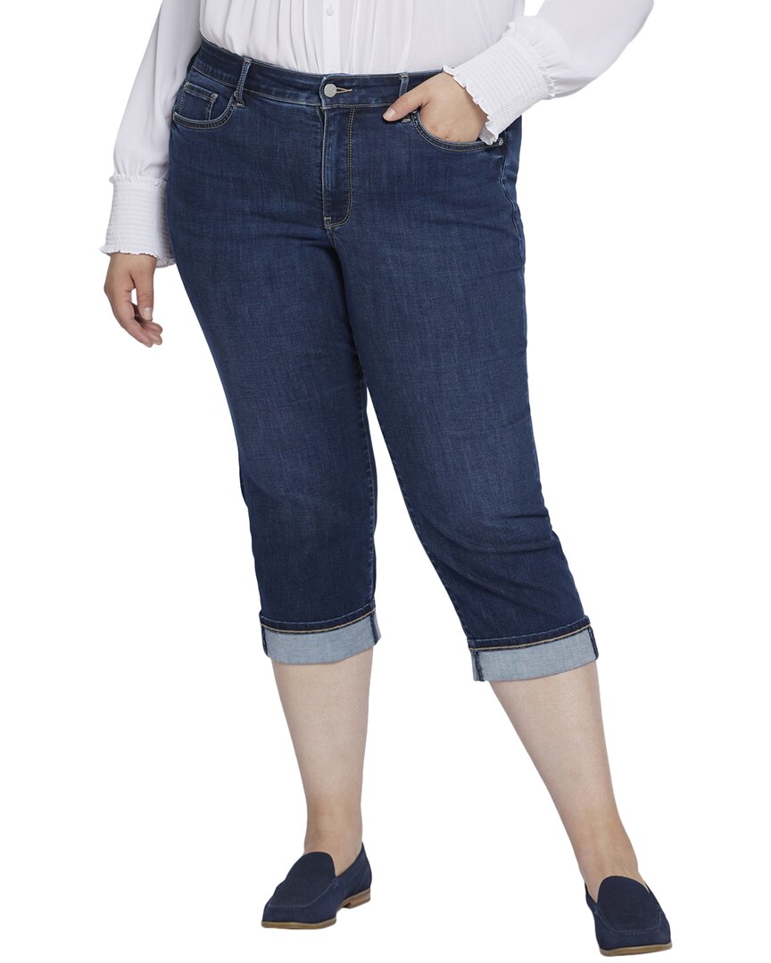 Nydj Plus Marilyn Cambridge Crop Jean In Blue