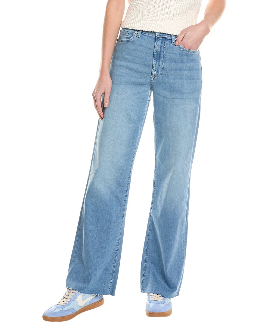 7 For All Mankind Jo Ultra High-rise Sirte Jean In Blue