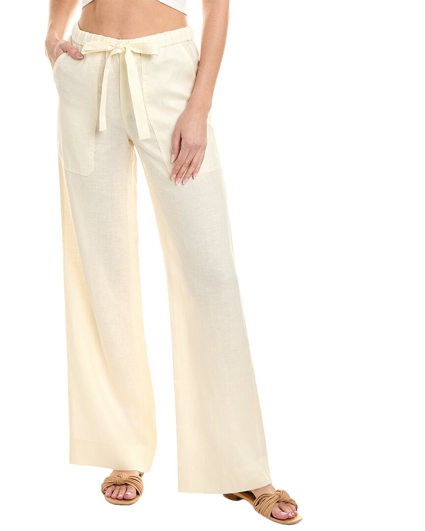 Shop A.l.c . Nalia Relaxed Linen Pant In White