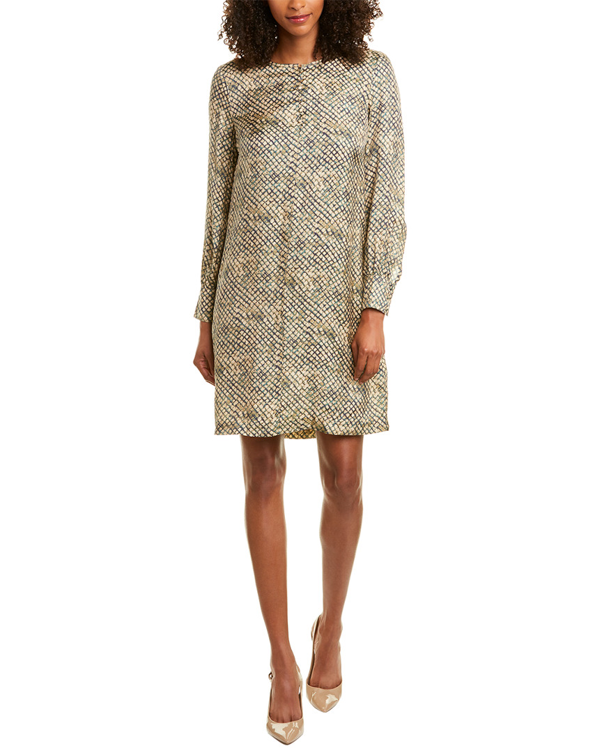 Image of J.McLaughlin Claire Silk Shift Dress
