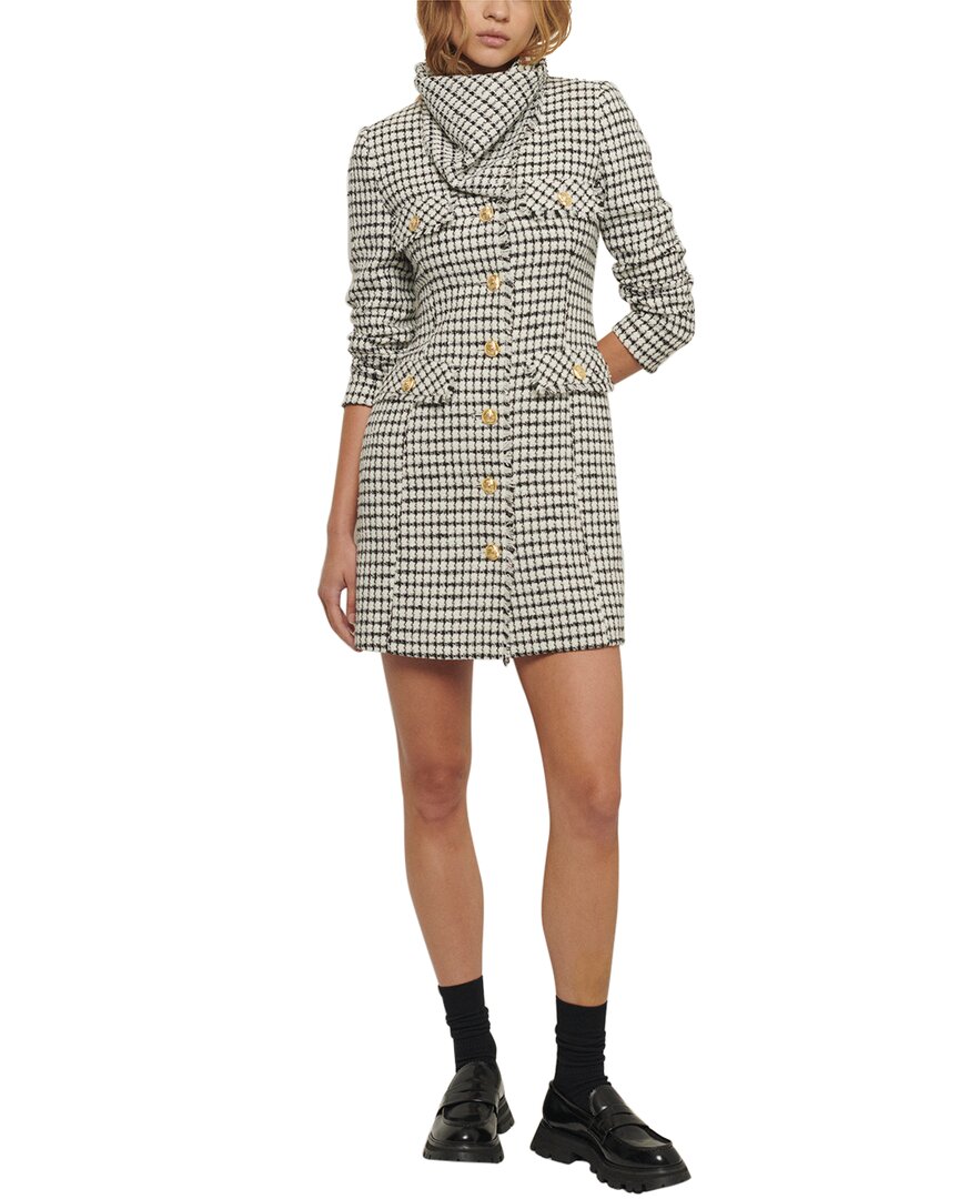 Derek Lam 10 Crosby Constance Frayed Jacket Dress