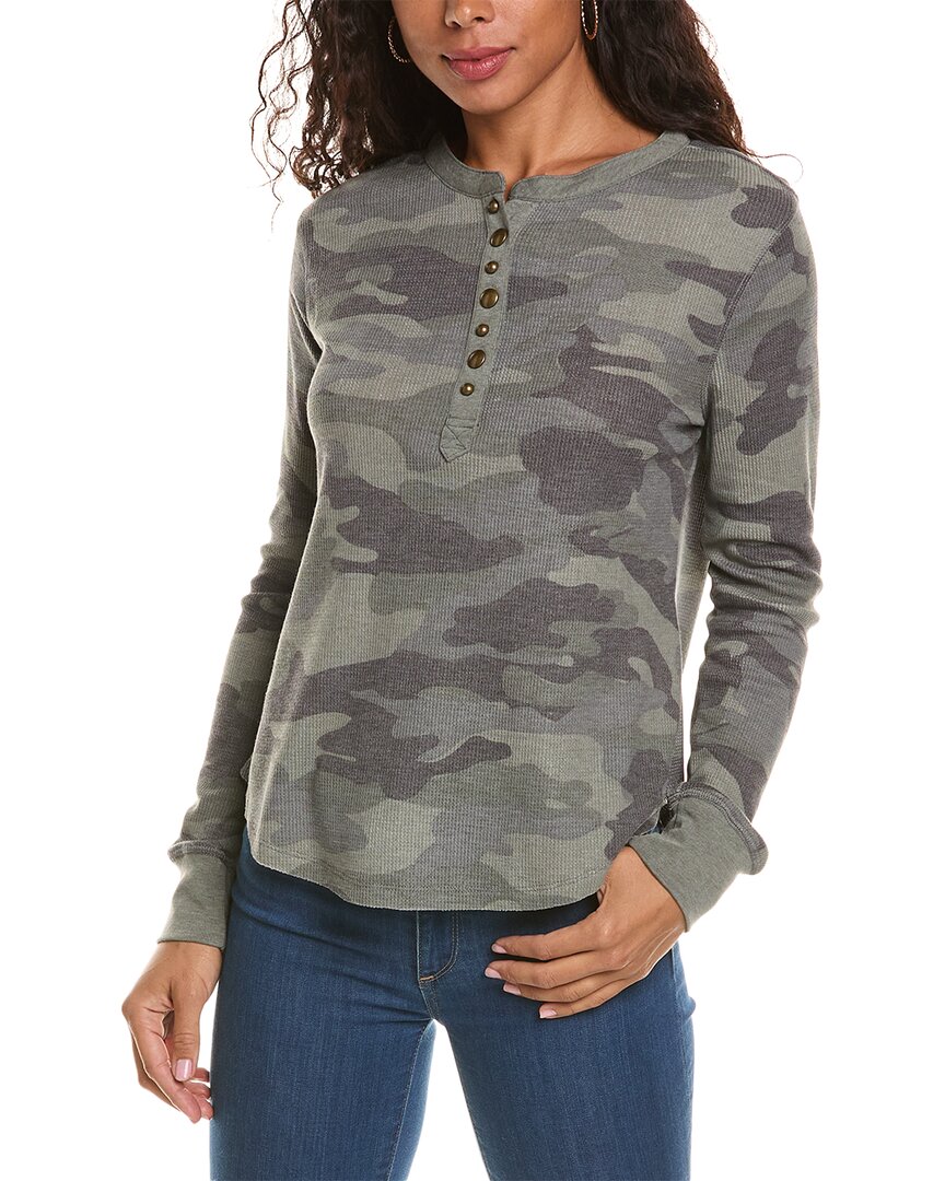 Beach Lunch Lounge Beachlunchlounge Tonia Thermal Top In Gray