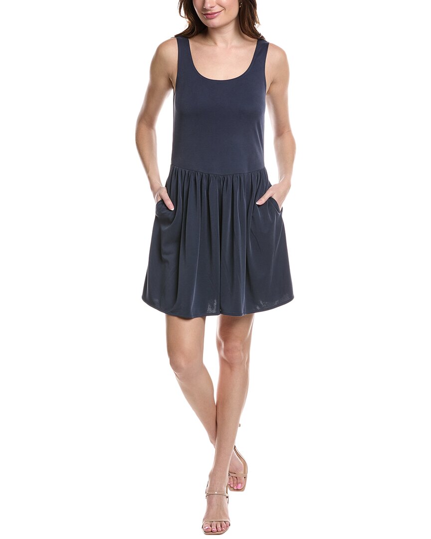 REBECCA TAYLOR REBECCA TAYLOR RUCHED SKIRT TANK MINI DRESS