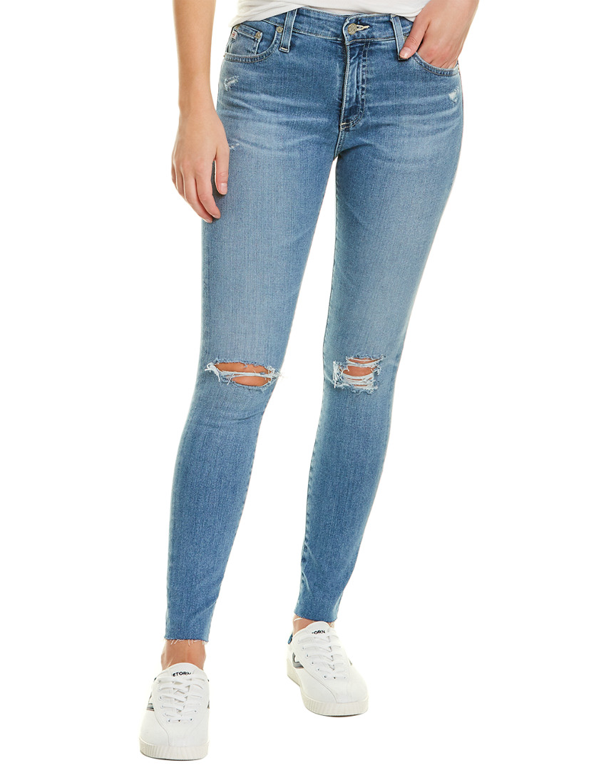 Image of AG Jeans Farrah  Years Stark Destruct Skinny Ankle Cut