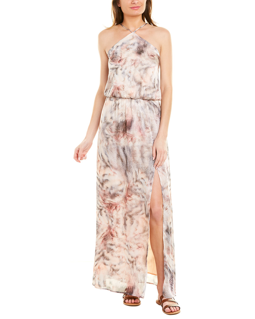 Image of Krisa Cami Halter Maxi Dress