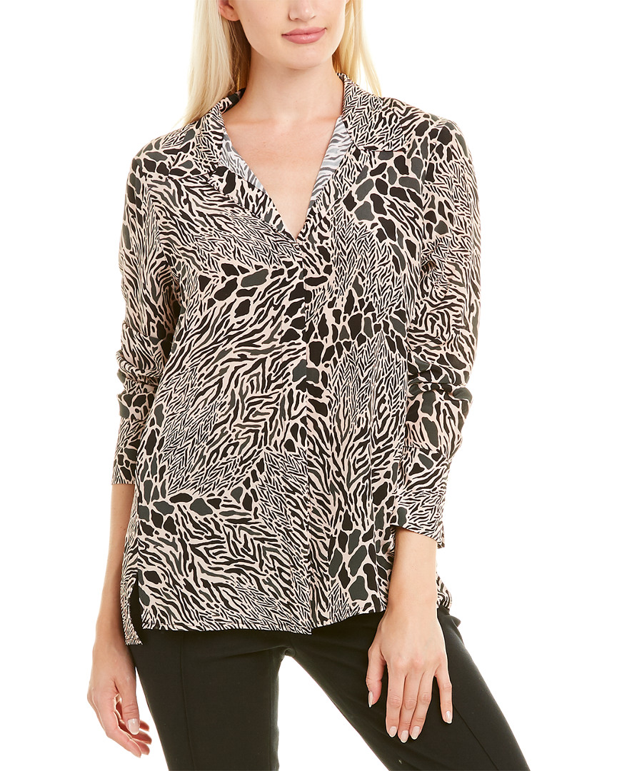 Image of tyler boe Tammy Silk Blouse