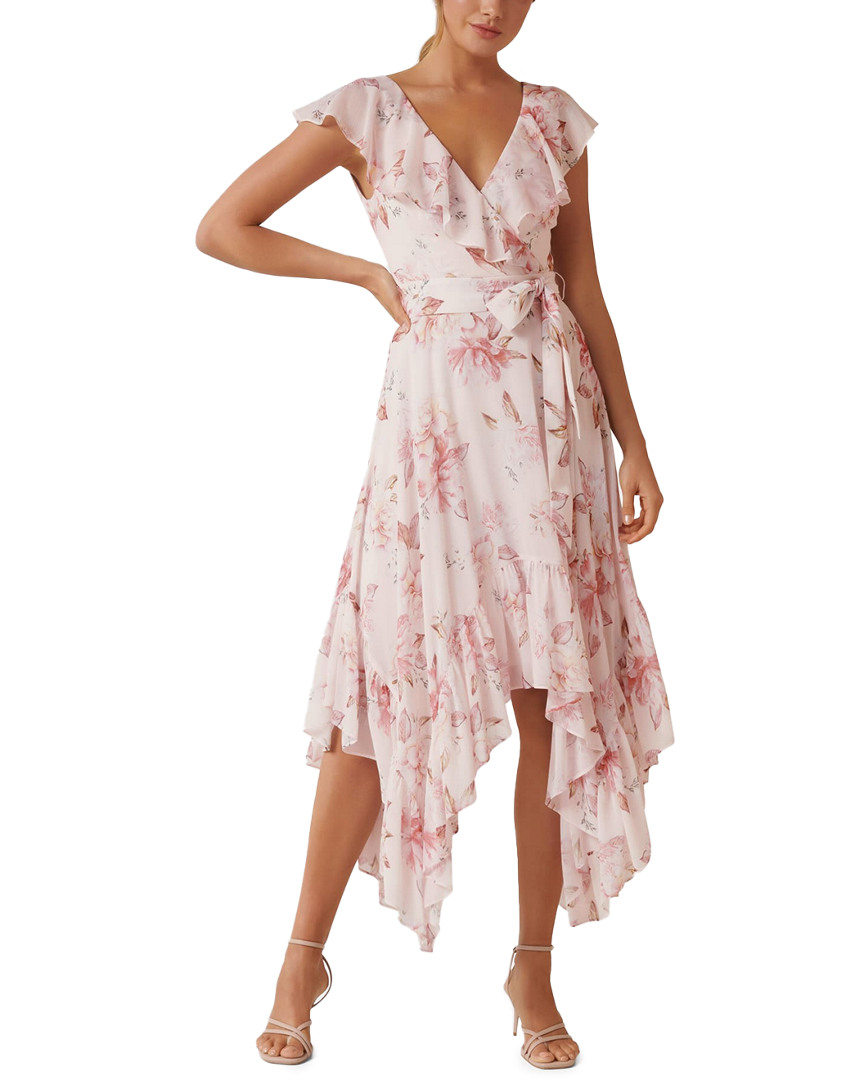 Image of Ever New Keira Ruffle Midi Dress