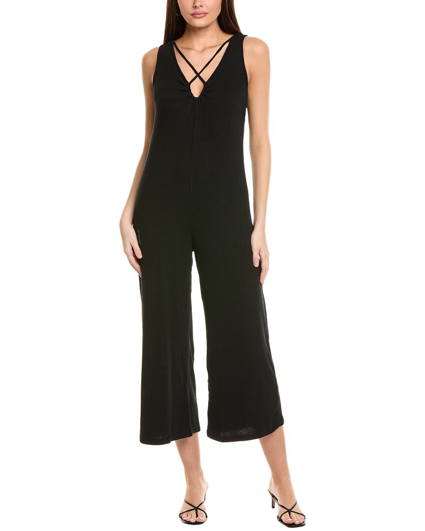 Project Social T Wavelength Cross Front Rib Jumpsuit