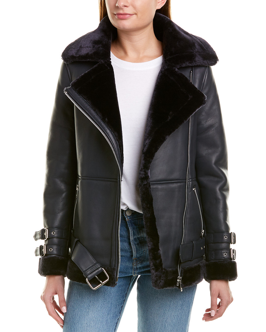 Walter Baker Bria Leather Jacket Women's Xs | eBay