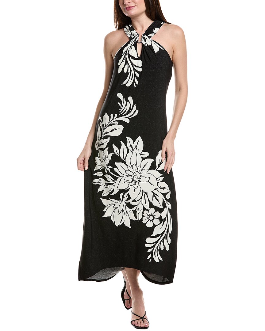 Tommy Bahama Midnight Sea Midi Dress In Black