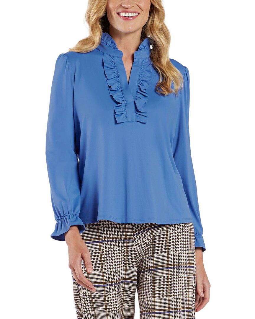 Jude Connally Wren Blouse In Blue