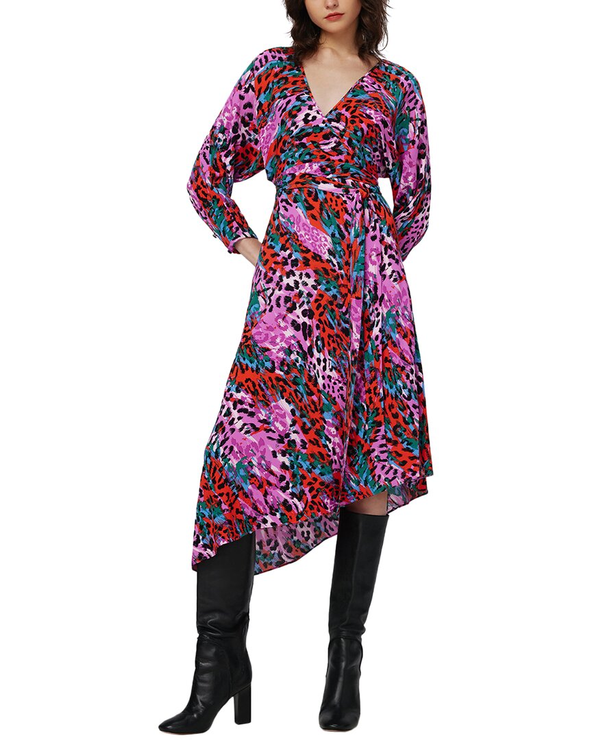 Diane Von Furstenberg Eloise Leopard-print Midi Dress