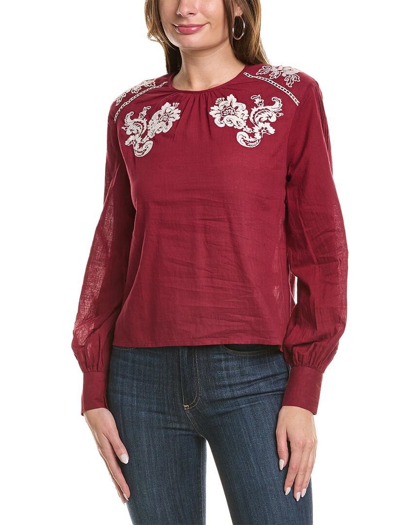 Shop St. Roche Mortimer Top In Red