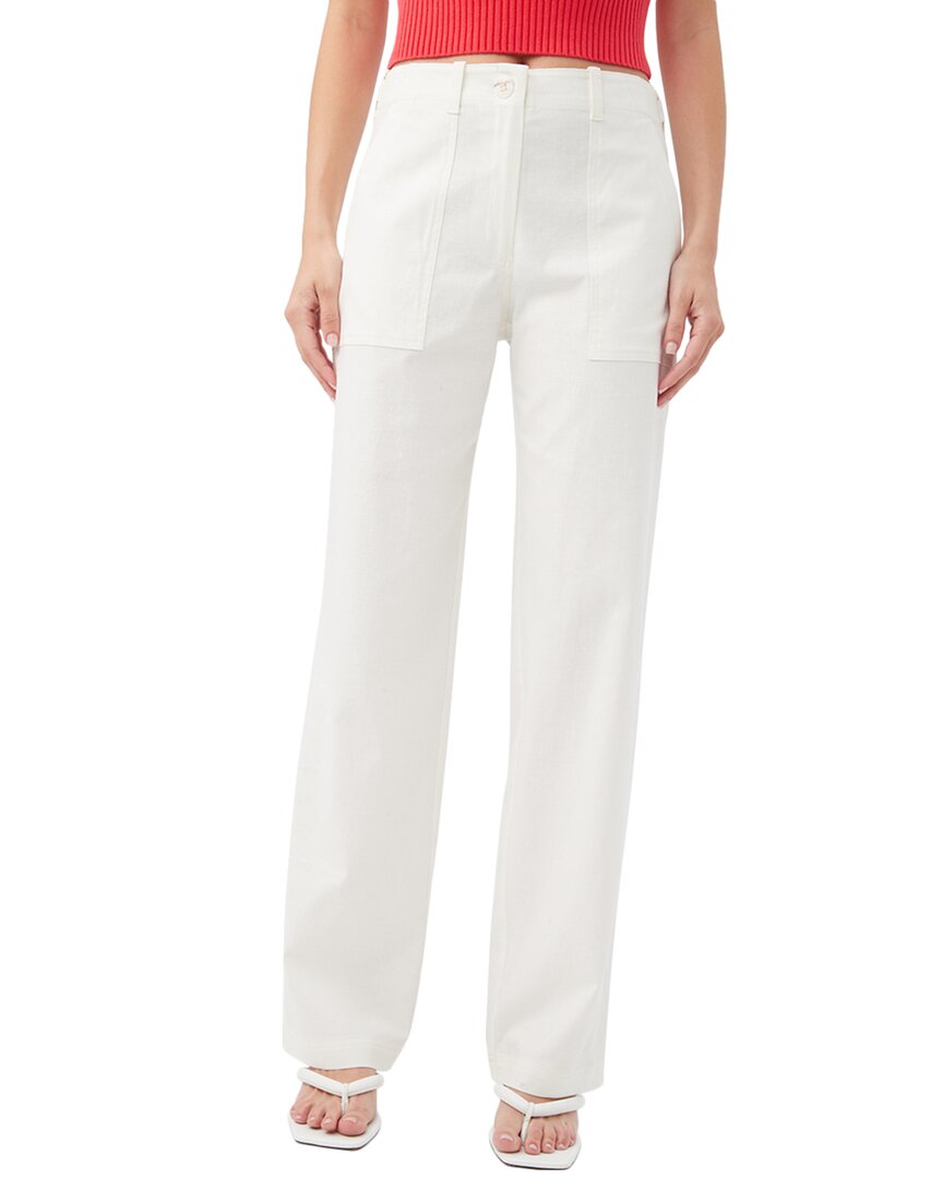 Trina Turk Long Weekend 2 Pants In Whitewash