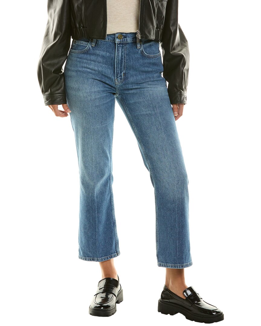 FRAME FRAME DENIM THE 70S CROP HIGH-RISE BERNADETTE BOOTCUT JEAN
