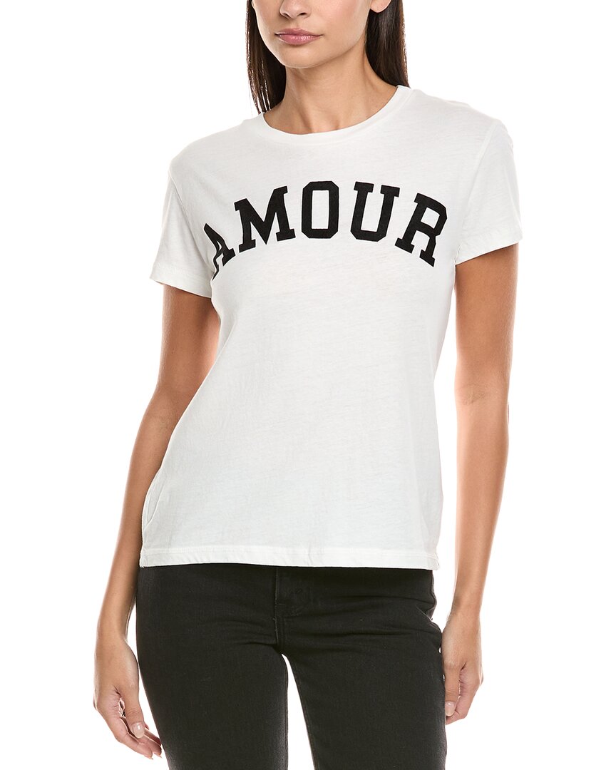 Zadig & Voltaire Walk Amour T-shirt In White