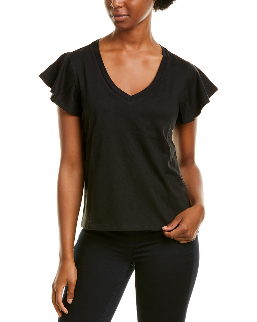 Image of Habitual Flutter Sleeve Top