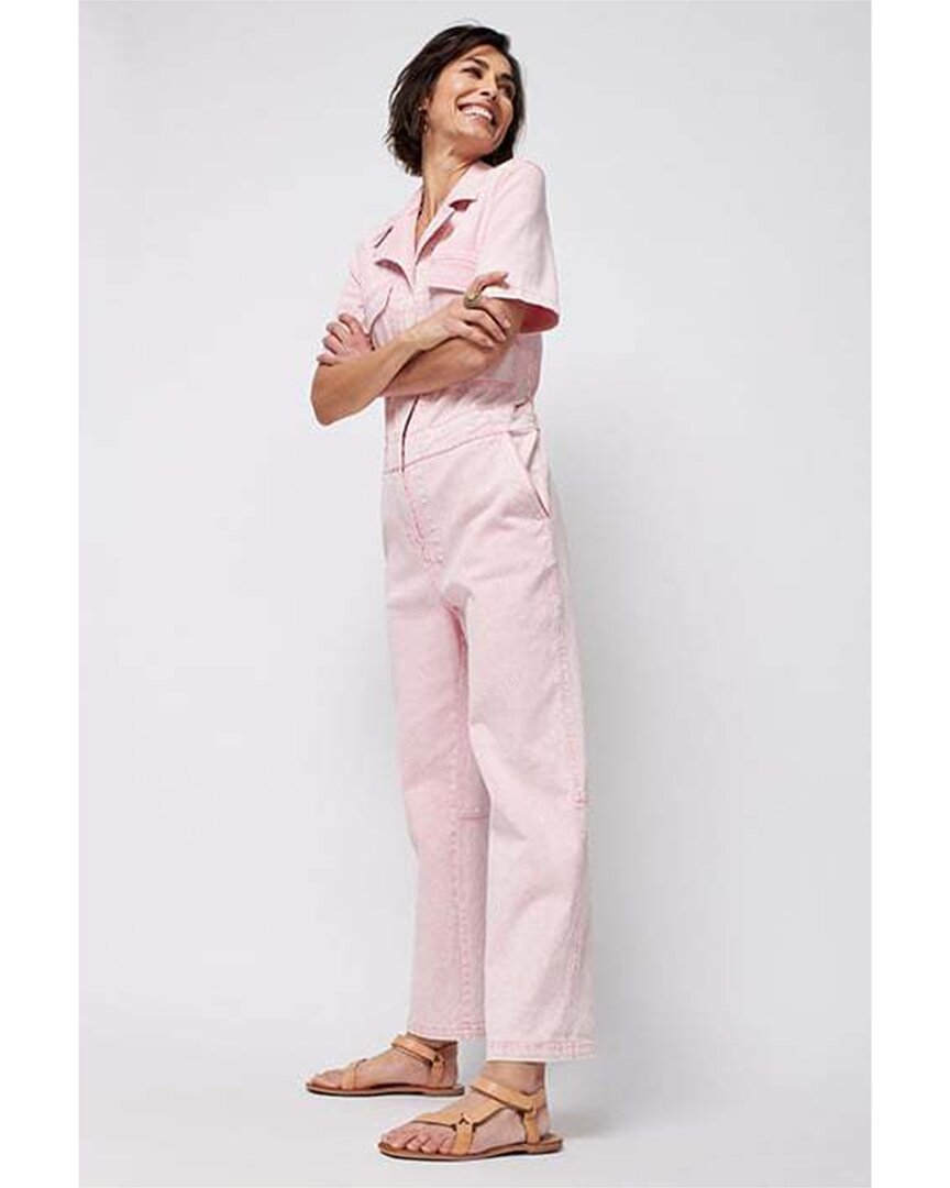Faherty Blyour Jumpsuit In Pink