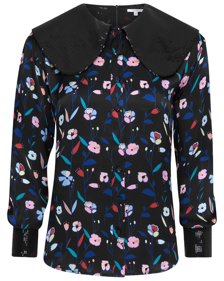 Image of Olivia Rubin Heather Silk Blouse