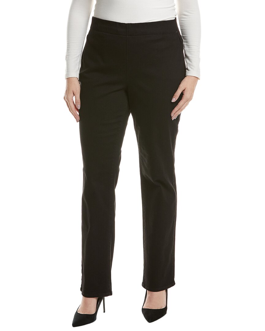 Nydj Plus Bailey Black Rinse Relaxed Jean
