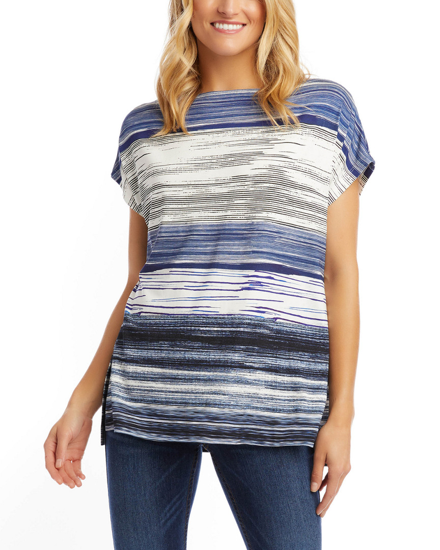 Image of Karen Kane Oversize Boatneck Top