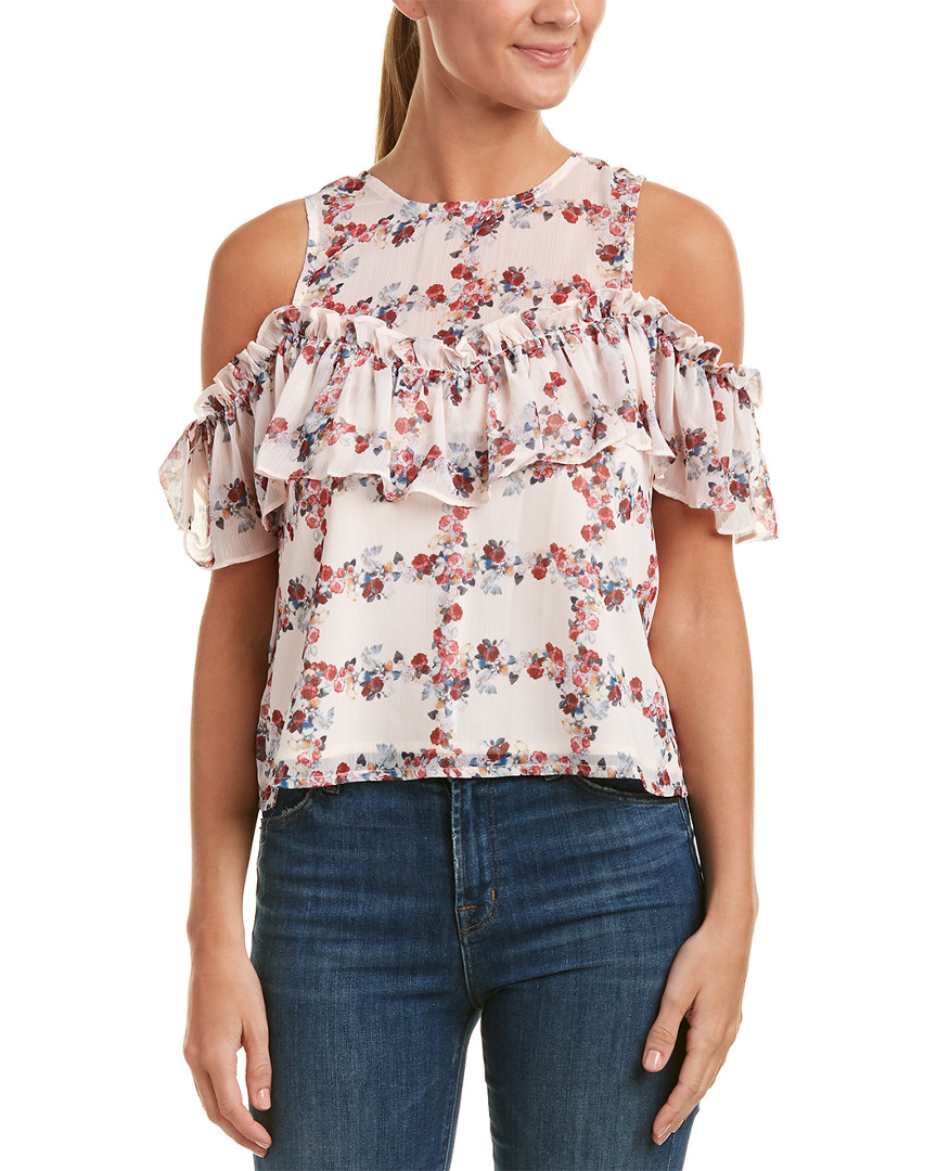 Image of Endless Rose Cold-Shoulder Top
