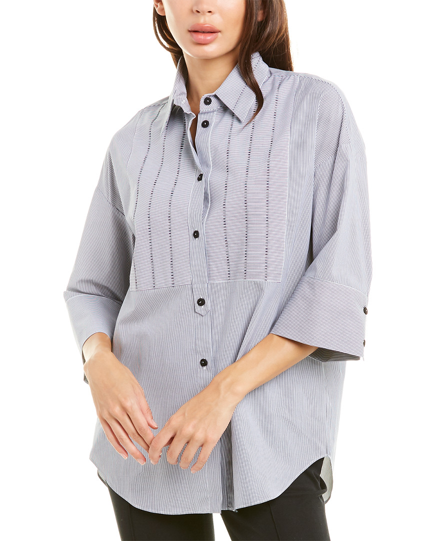 Image of Piazza Sempione Dropped-Shoulder Tunic Top