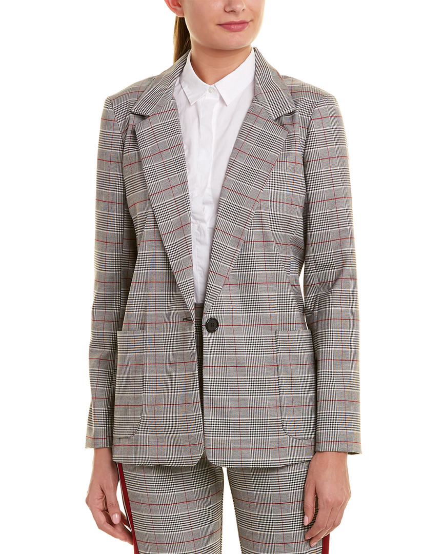 Image of Lavender Brown Suit Jacket