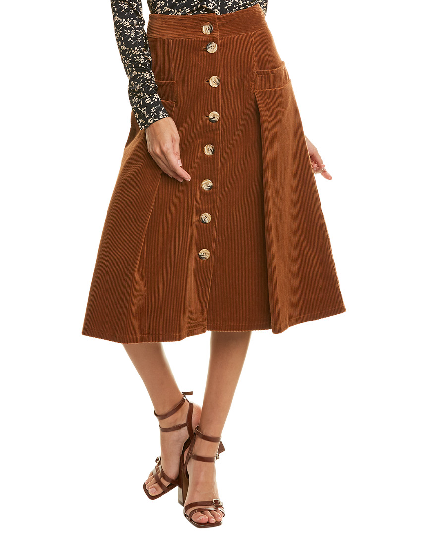 Image of Dodo Bar Or Guiditta Midi Skirt