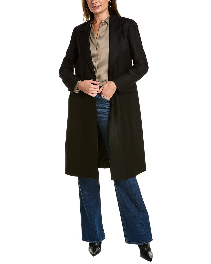 Lafayette 148 Emile Wool & Silk-blend Coat | ModeSens