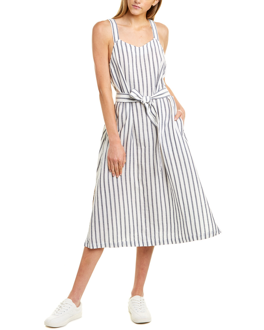 Image of Three Dots Gauze Midi Dress