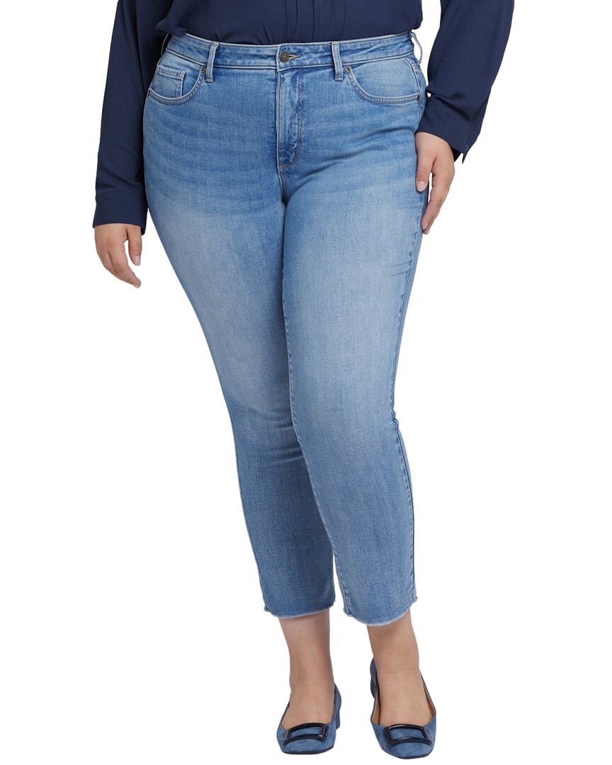 Shop Nydj Plus Sheri Blue Valley Ankle Jean