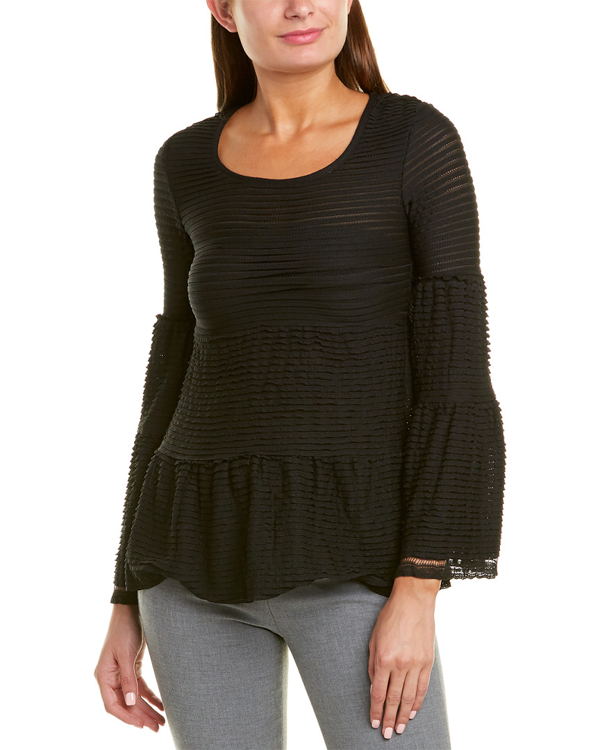 Image of Max Studio Bell-Sleeve Top