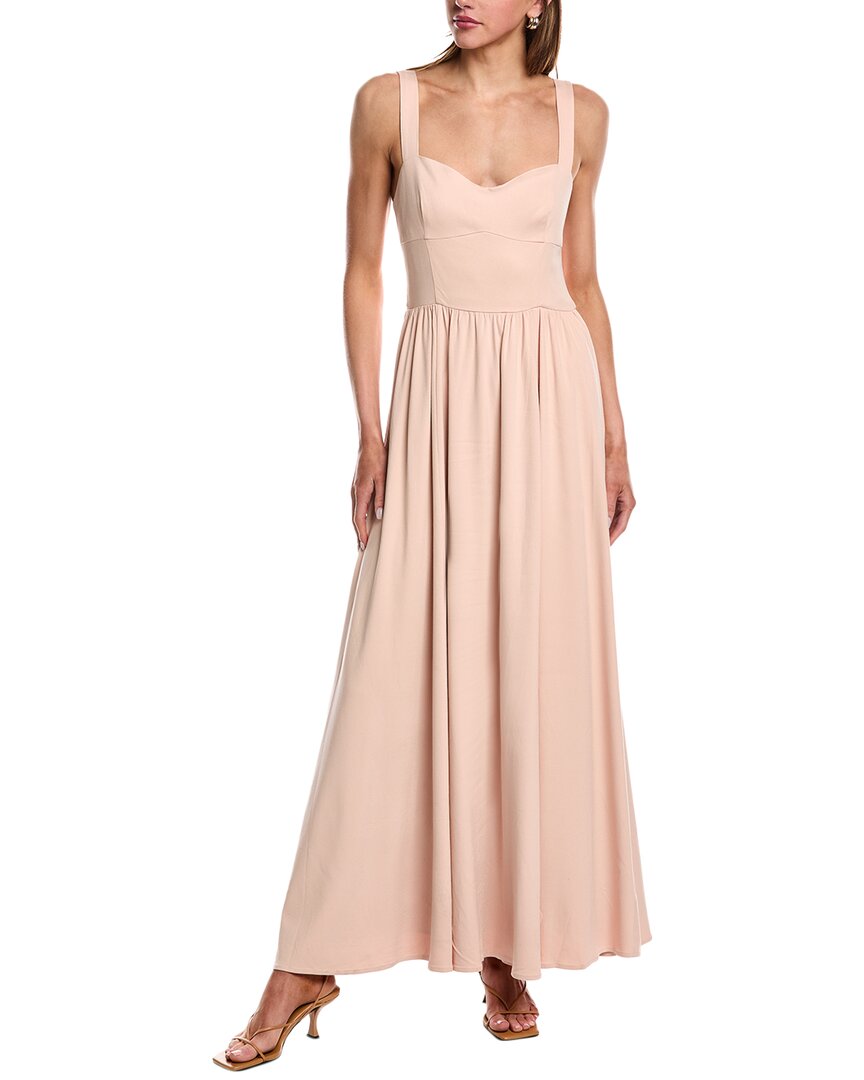 Lyra & Co Maxi Dress In Pink