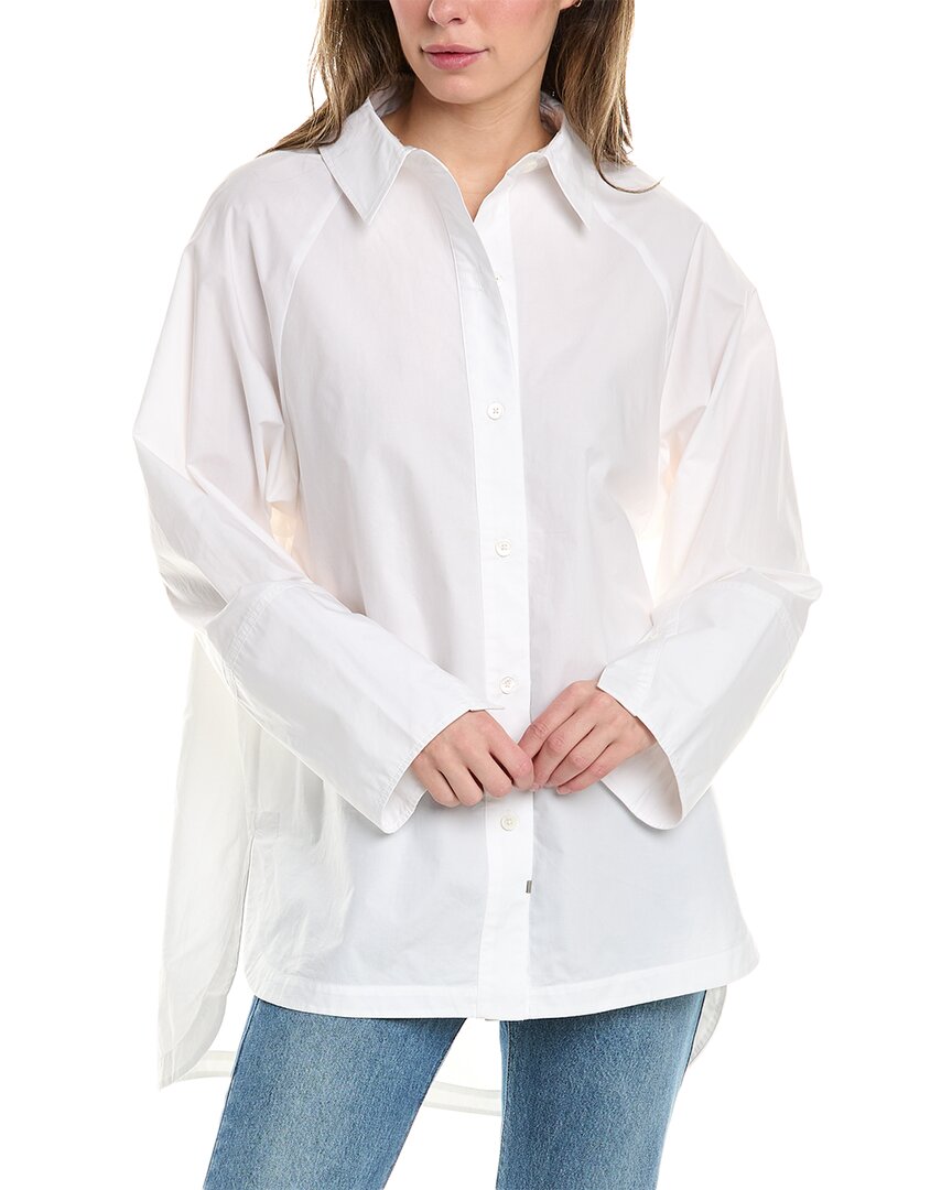 Shop Allsaints Evie Shirt In White