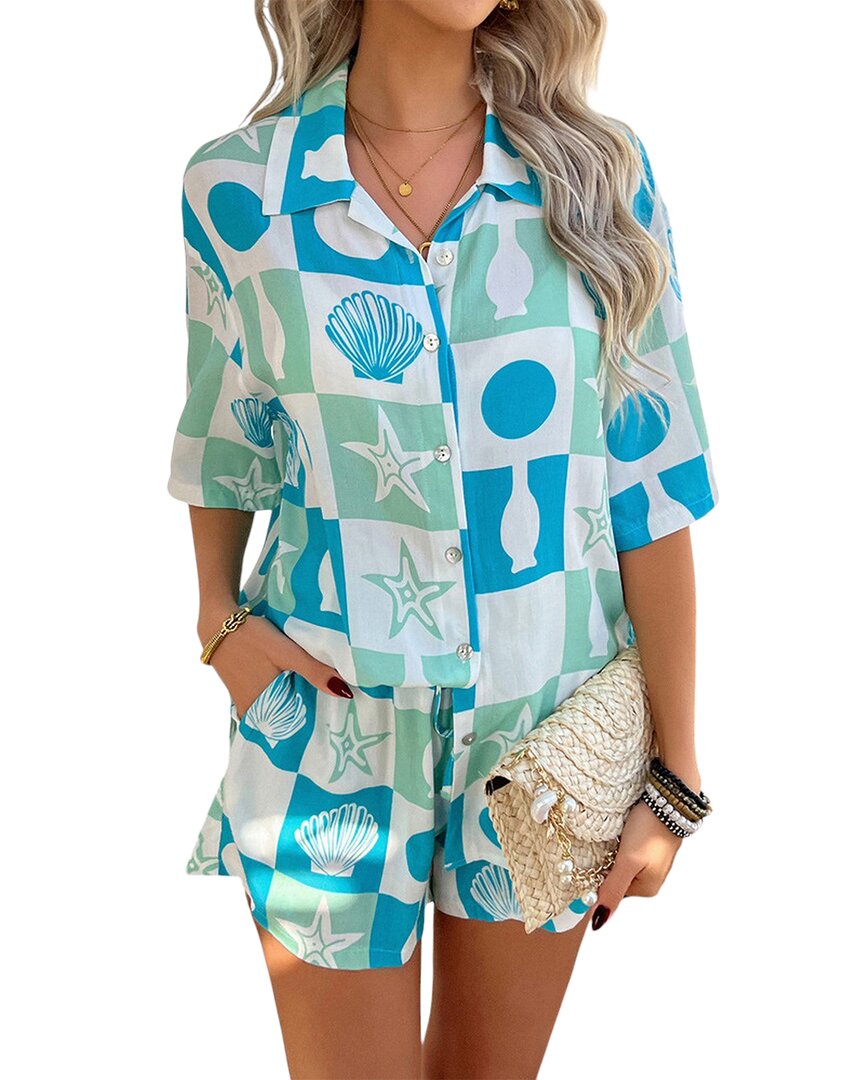 Luna Tuccini 2pc Shirt & Short Set