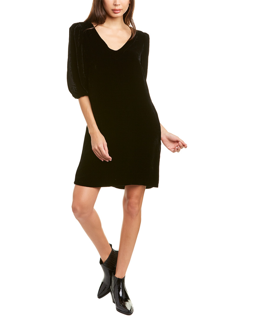 Image of Velvet by Graham & Spencer Carissa Silk-Blend Mini Dress