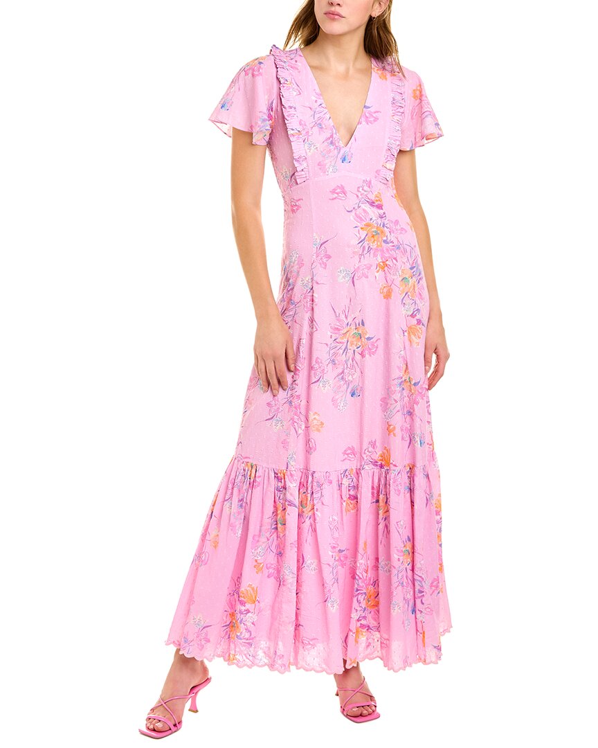Loveshackfancy Vinnie Dress In Pink