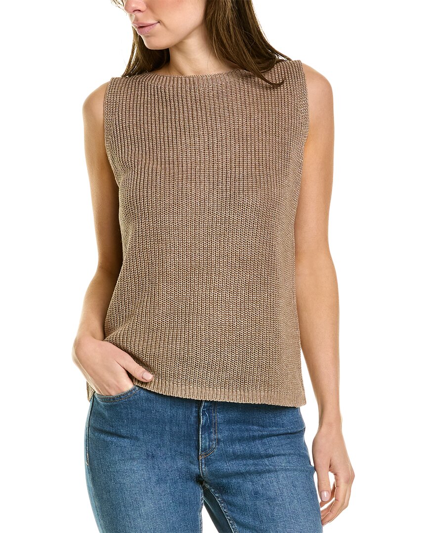 eileen fisher linen shell