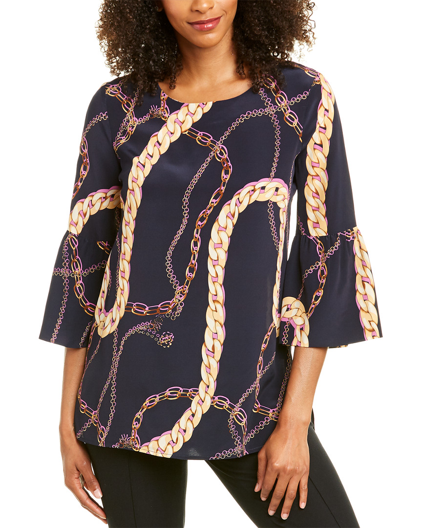 Image of tyler boe Ginger Silk Blouse