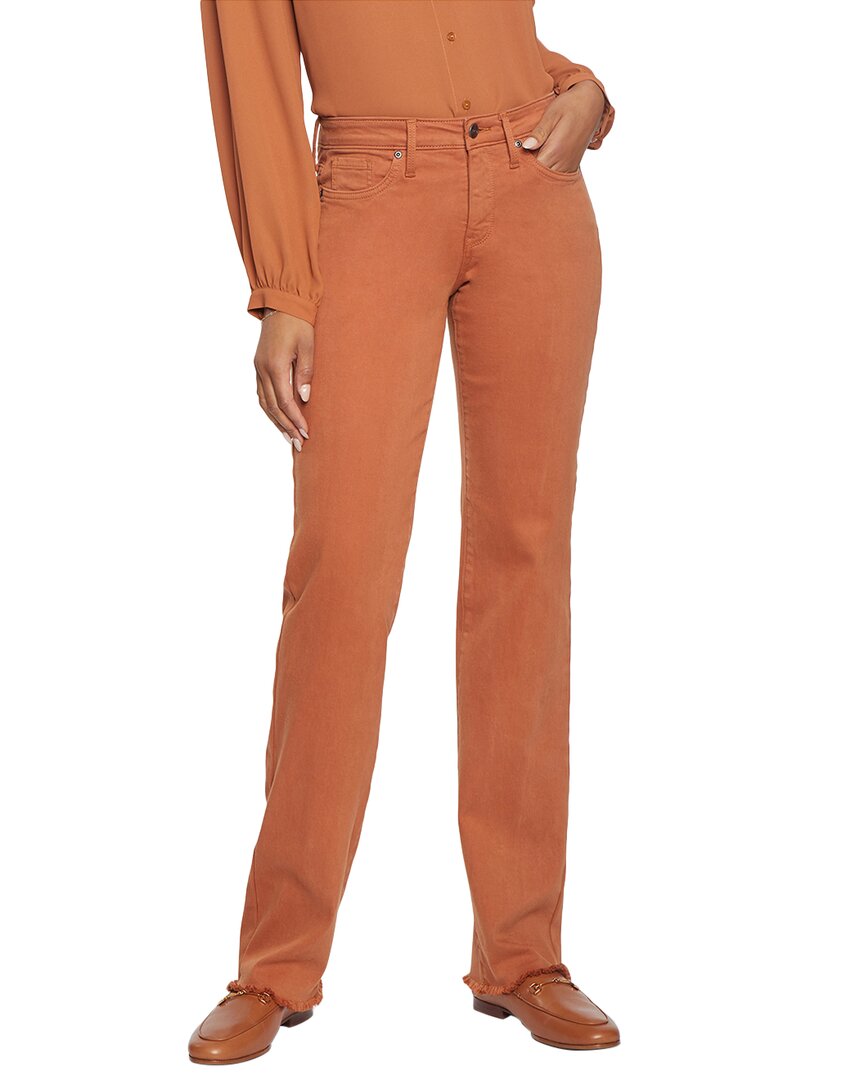 Shop Nydj Mid Rise Relaxed Straight Jean