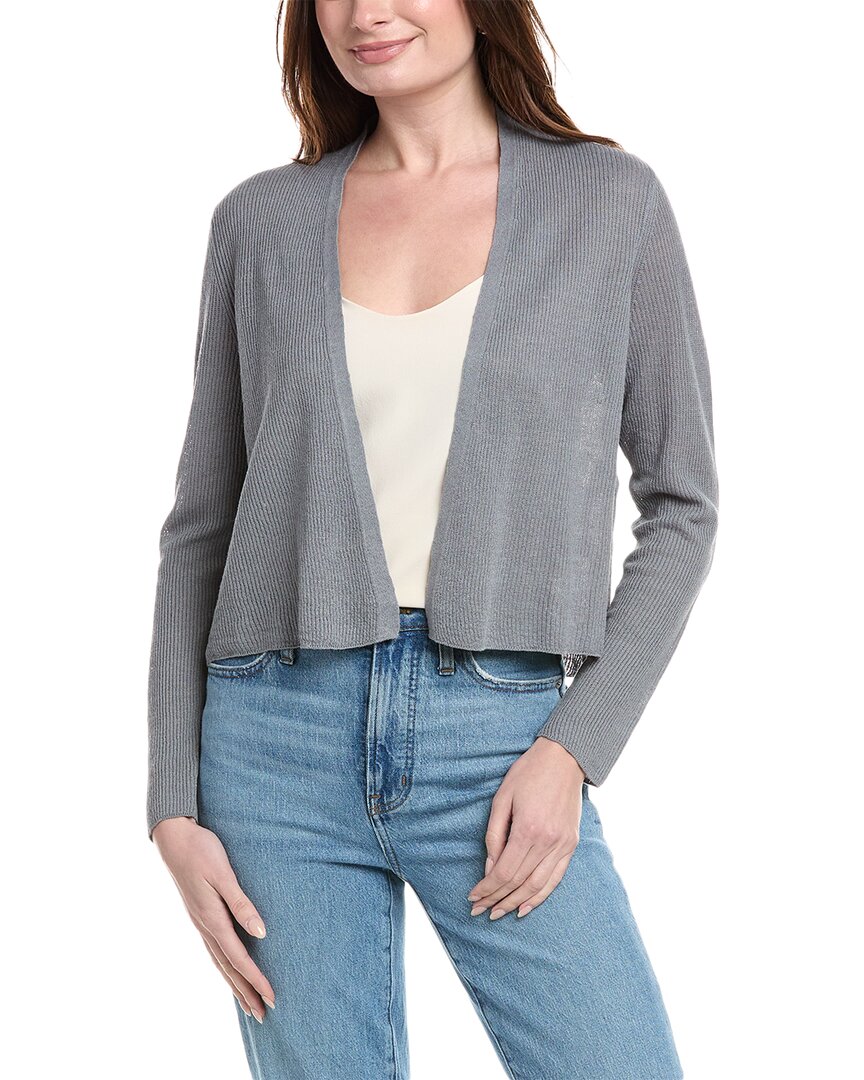 Eileen Fisher Linen-blend Cardigan