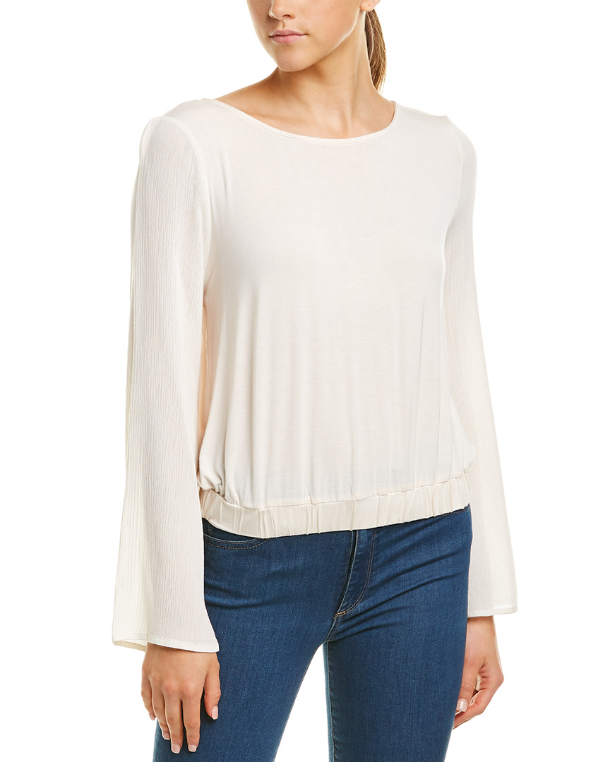 Image of Anama Plunge Back Top