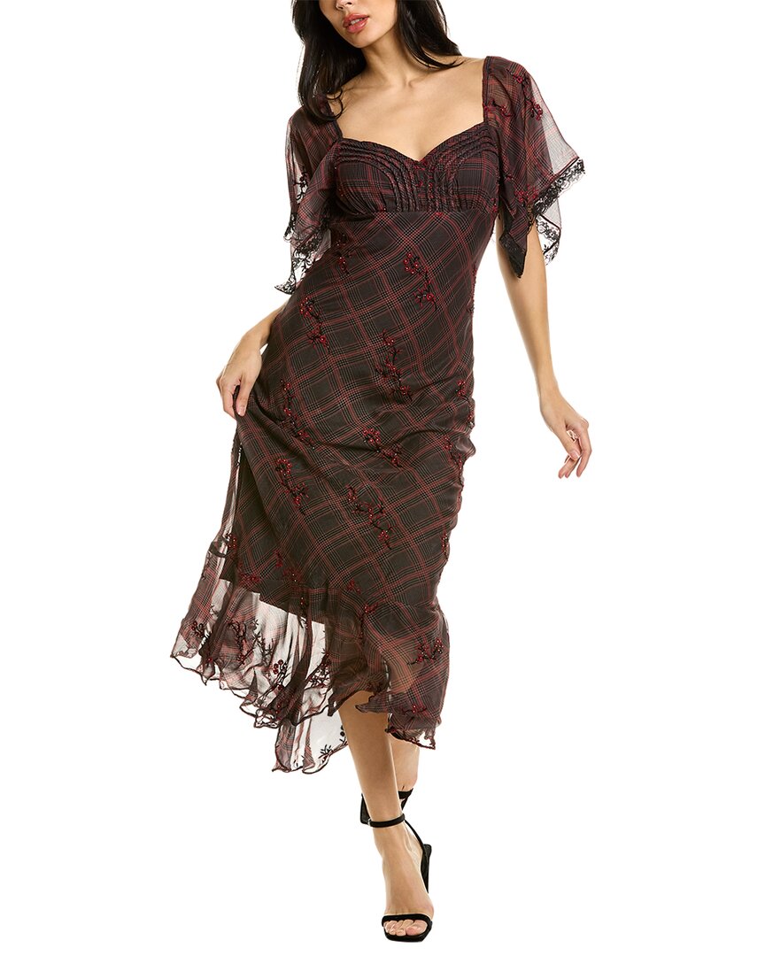 Free People Fallen Flowers Midi Dress In Red | ModeSens Free People Fallen Flowers Midi Dress In Red | ModeSens