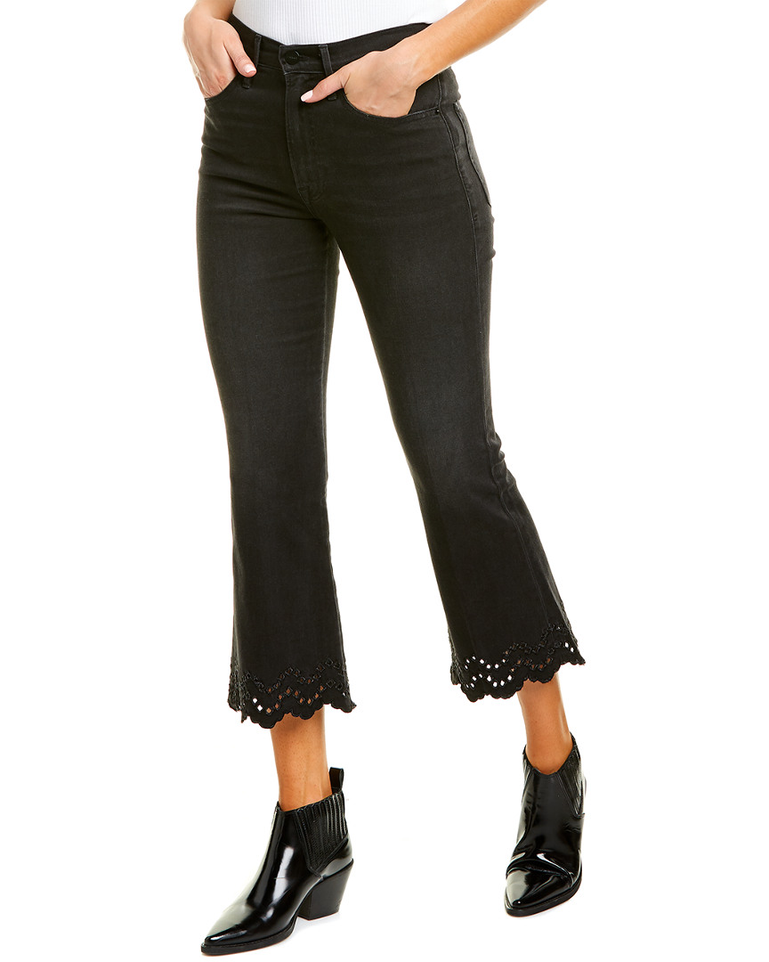 Image of FRAME Denim Schiffly Crop Flare Jean