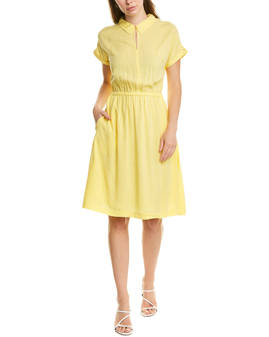 Image of Joules Etty Broderie A-Line Dress