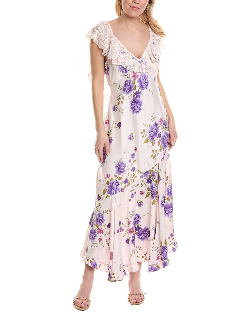 Free People Warm Hearts Midi Dress In White