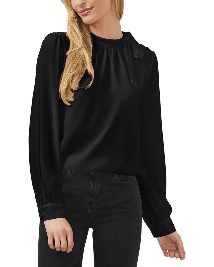 Cece Tie Neck Blouse