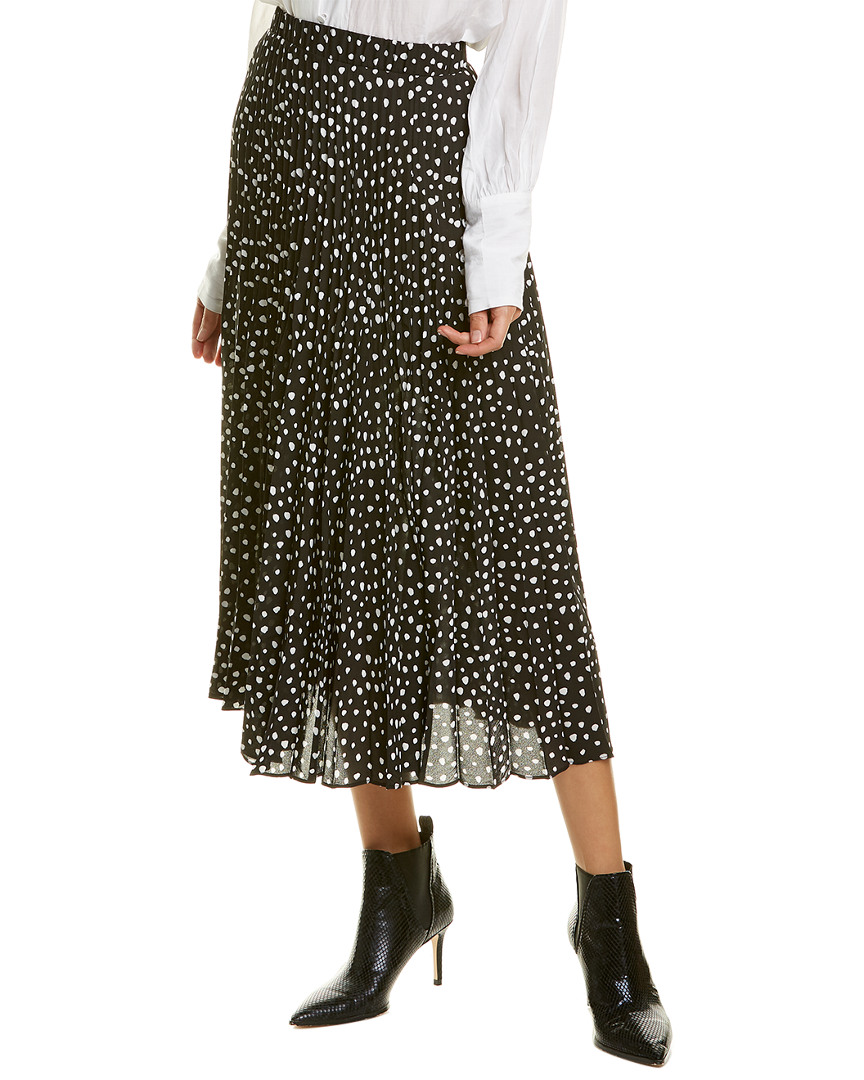 Image of Max Studio Accordion Pleated Skirt