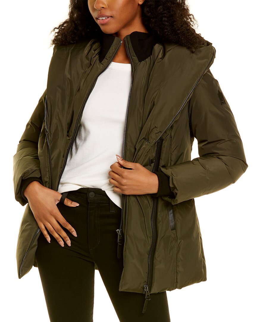 mackage green parka